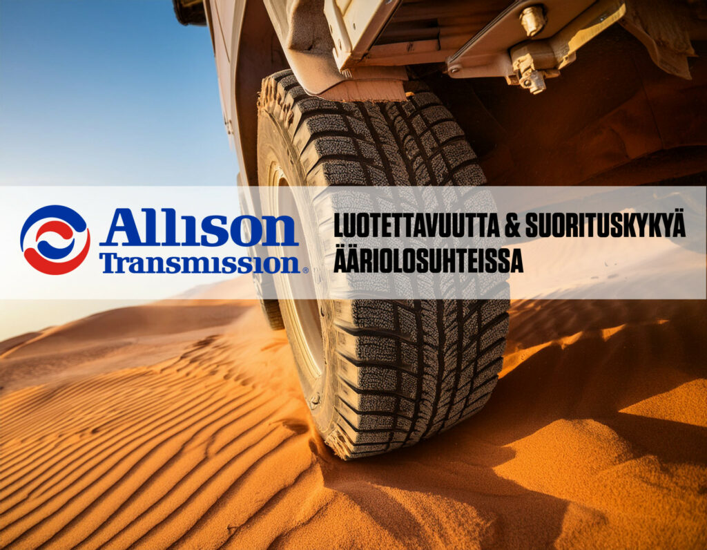 Allison vaihteistot Dakar ralli