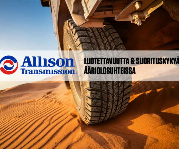 Allison vaihteistot Dakar ralli