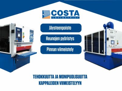 Costa jäysteenpoisto- ja huomakoneet