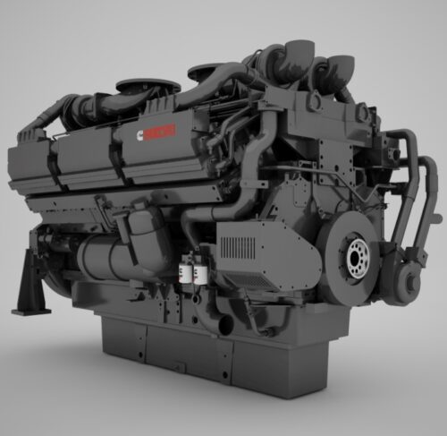 Cummins Diesel QSK78 series G-Drive moottori